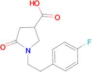 1-[2-(4-Fluoro-phenyl)-ethyl]-5-oxo-pyrrolidine-3-carboxylic acid