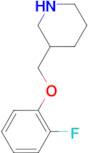 3-(2-Fluoro-phenoxymethyl)-piperidine