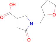 5-Oxo-1-(tetrahydro-furan-2-ylmethyl)-pyrrolidine-3-carboxylic acid