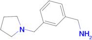 3-Pyrrolidin-1-ylmethyl-benzylamine