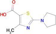 4-Methyl-2-pyrrolidin-1-yl-thiazole-5-carboxylic acid