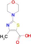 4-Methyl-2-morpholin-4-yl-thiazole-5-carboxylic acid