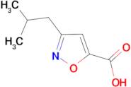 3-Isobutyl-isoxazole-5-carboxylic acid