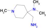 (4-Aminomethyl-1-methyl-piperidin-4-yl)-dimethyl-amine