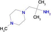 1,1-Dimethyl-2-(4-methyl-piperazin-1-yl)-ethylamine