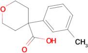 4-m-Tolyl-tetrahydro-pyran-4-carboxylic acid