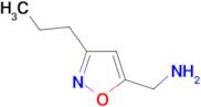 C-(3-Propyl-isoxazol-5-yl)-methylamine