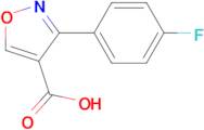 3-(4-Fluoro-phenyl)-isoxazole-4-carboxylic acid