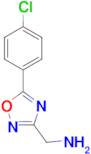 C-[5-(4-Chloro-phenyl)-[1,2,4]oxadiazol-3-yl]-methylamine