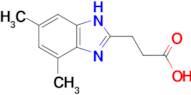 3-(5,7-Dimethyl-1H-benzoimidazol-2-yl)-propionic acid