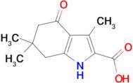 3,6,6-Trimethyl-4-oxo-4,5,6,7-tetrahydro-1H-indole-2-carboxylic acid