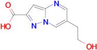 6-(2-Hydroxy-ethyl)-pyrazolo[1,5-a]pyrimidine-2-carboxylic acid