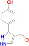 3-(4-Hydroxy-phenyl)-1H-pyrazole-4-carbaldehyde