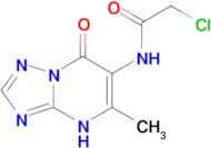 2-Chloro-N-(7-hydroxy-5-methyl-[1,2,4]triazolo[1,5-a]pyrimidin-6-yl)-acetamide