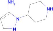 2-Piperidin-4-yl-2H-pyrazol-3-ylamine