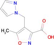 5-Methyl-4-pyrazol-1-ylmethyl-isoxazole-3-carboxylic acid