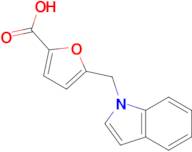 5-Indol-1-ylmethyl-furan-2-carboxylic acid