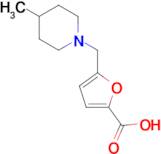 5-(4-Methyl-piperidin-1-ylmethyl)-furan-2-carboxylic acid