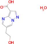 6-(2-Hydroxy-ethyl)-pyrazolo[1,5-a]pyrimidine-3-carboxylic acid hydrate