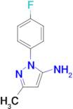 2-(4-Fluoro-phenyl)-5-methyl-2H-pyrazol-3-ylamine