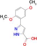 3-(2,5-Dimethoxyphenyl)-1H-pyrazole-5-carboxylic acid