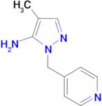 4-Methyl-2-pyridin-4-ylmethyl-2H-pyrazol-3-ylamine