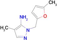 4-Methyl-2-(5-methyl-furan-2-ylmethyl)-2H-pyrazol-3-ylamine