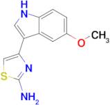 4-(5-Methoxy-1H-indol-3-yl)-thiazol-2-ylamine