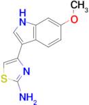 4-(6-Methoxy-1H-indol-3-yl)-thiazol-2-ylamine