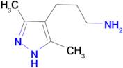 3-(3,5-Dimethyl-1H-pyrazol-4-yl)-propylamine