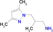 3-(3,5-Dimethyl-pyrazol-1-yl)-2-methyl-propylamine