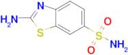 2-Amino-benzothiazole-6-sulfonic acid amide