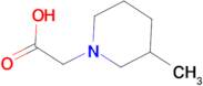 (3-Methyl-piperidin-1-yl)-acetic acid