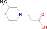 3-(3-Methyl-piperidin-1-yl)-propionic acid