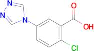 2-Chloro-5-[1,2,4]triazol-4-yl-benzoic acid