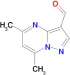 5,7-Dimethyl-pyrazolo[1,5-a]pyrimidine-3-carbaldehyde