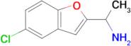 1-(5-Chloro-benzofuran-2-yl)-ethylamine