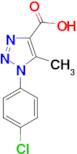 1-(4-Chloro-phenyl)-5-methyl-1H-[1,2,3]triazole-4-carboxylic acid