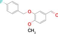 3-(4-Fluoro-benzyloxy)-4-methoxy-benzaldehyde