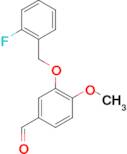 3-(2-Fluoro-benzyloxy)-4-methoxy-benzaldehyde