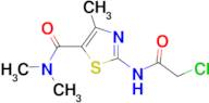 2-(2-Chloro-acetylamino)-4-methyl-thiazole-5-carboxylic acid dimethylamide