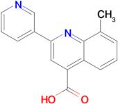 8-Methyl-2-pyridin-3-yl-quinoline-4-carboxylic acid