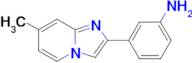 3-(7-Methyl-imidazo[1,2-a]pyridin-2-yl)-phenylamine