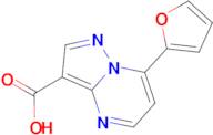 7-Furan-2-yl-pyrazolo[1,5-a]pyrimidine-3-carboxylic acid
