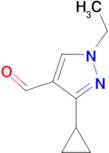 3-Cyclopropyl-1-ethyl-1H-pyrazole-4-carbaldehyde