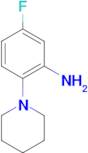 5-Fluoro-2-piperidin-1-yl-phenylamine