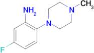 5-Fluoro-2-(4-methyl-piperazin-1-yl)-phenylamine