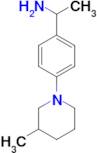 1-[4-(3-Methyl-piperidin-1-yl)-phenyl]-ethylamine