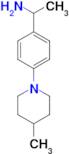 1-[4-(4-Methyl-piperidin-1-yl)-phenyl]-ethylamine