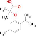 2-(2-Isopropyl-5-methyl-phenoxy)-2-methyl-propionic acid